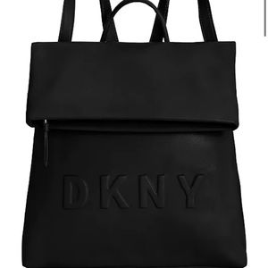 DKNY vegan leather backpack
